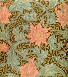 Single Stem Wallpaper Design